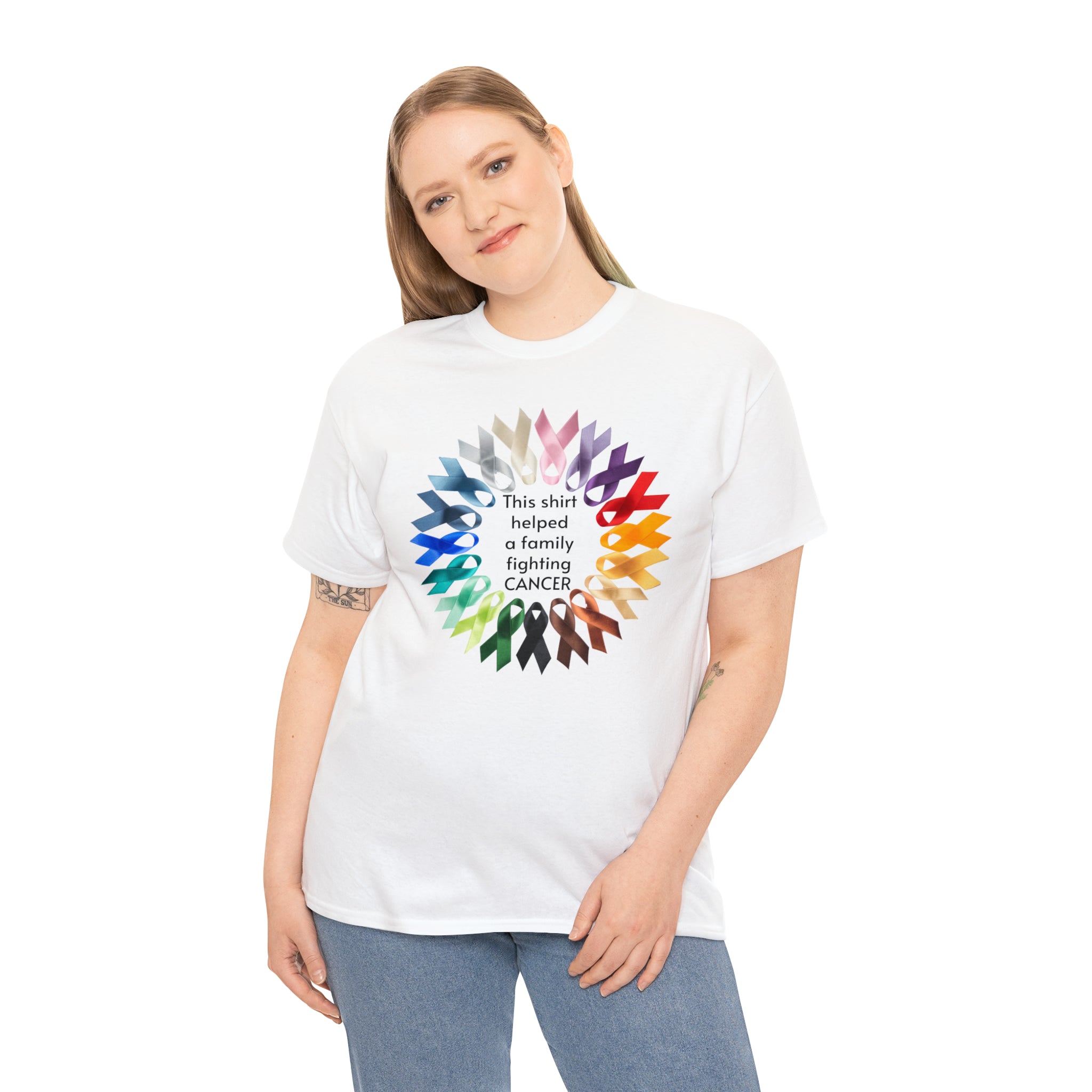 Help Fight Cancer Cotton Tee