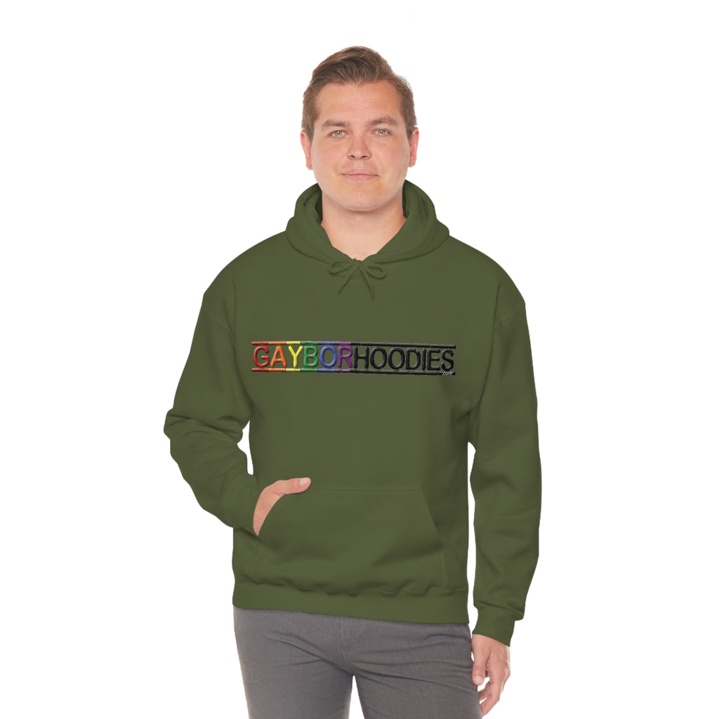 GAYBORHOODIES Logo1 Heavy Blend™ Hoodie