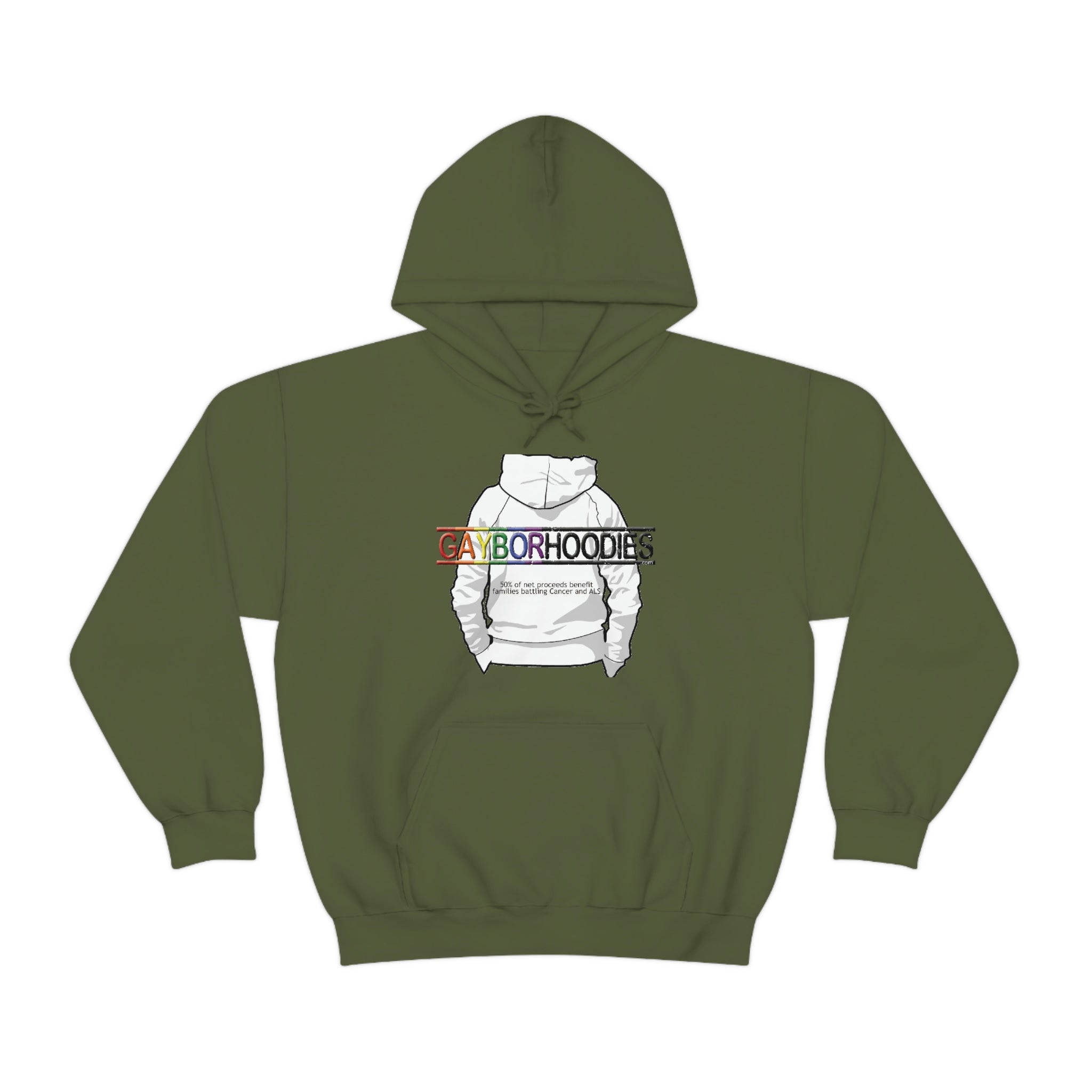 GAYBORHOODIES Logo2 Heavy Blend™ Hoodie