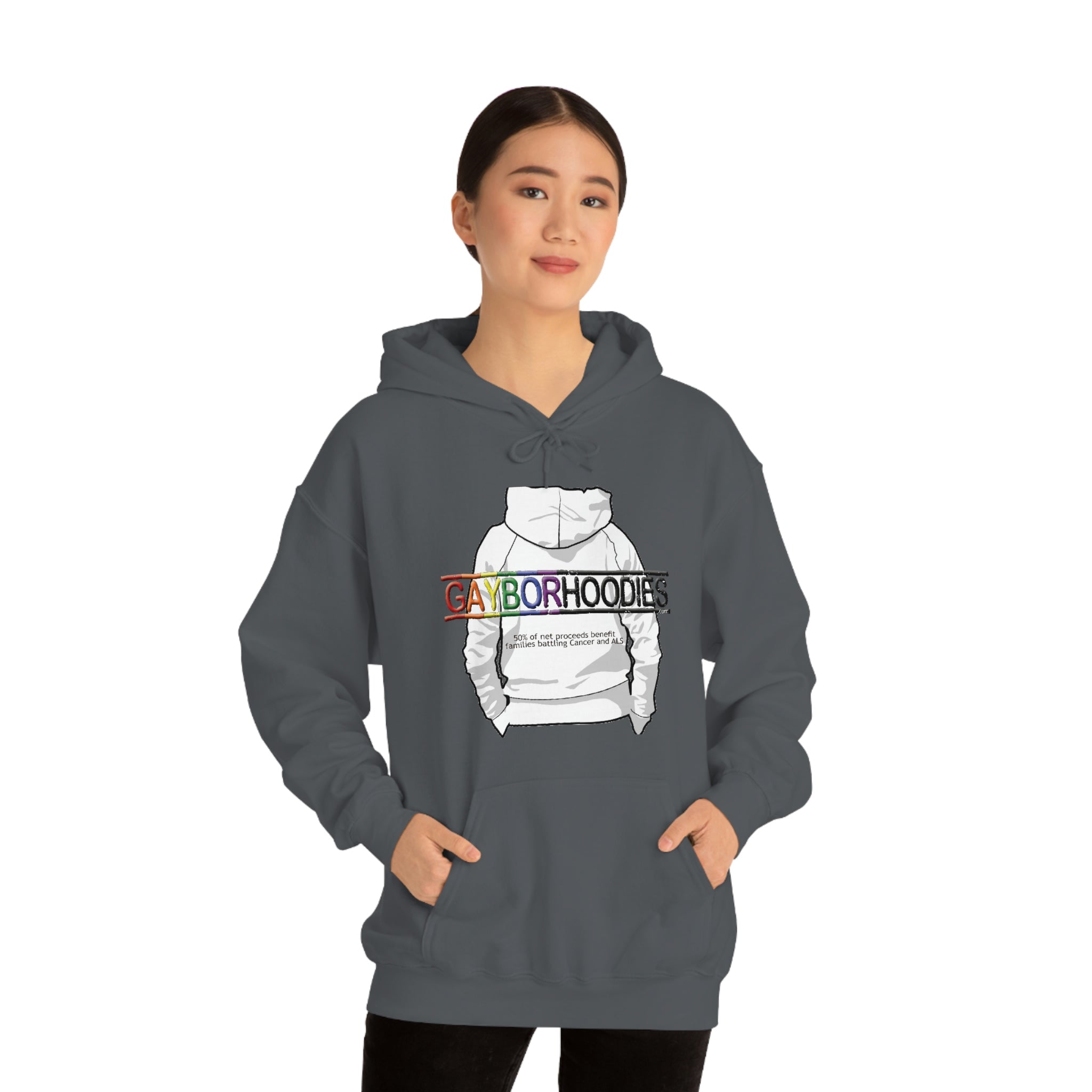 GAYBORHOODIES Logo2 Heavy Blend™ Hoodie