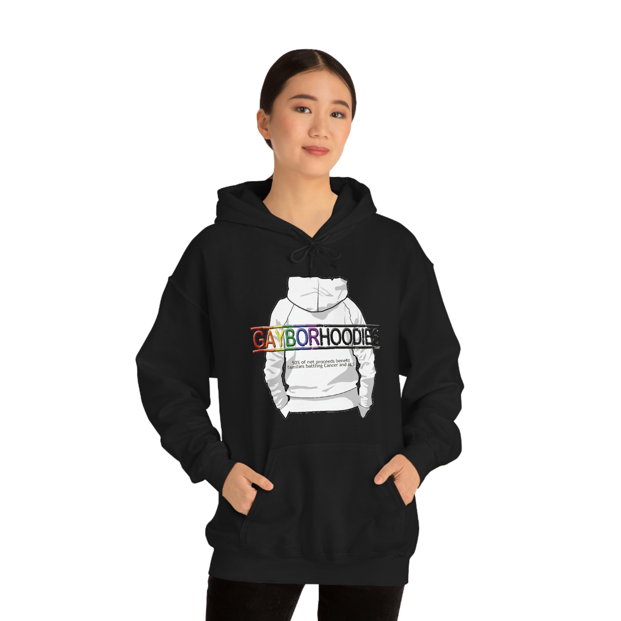 GAYBORHOODIES Logo2 Heavy Blend™ Hoodie