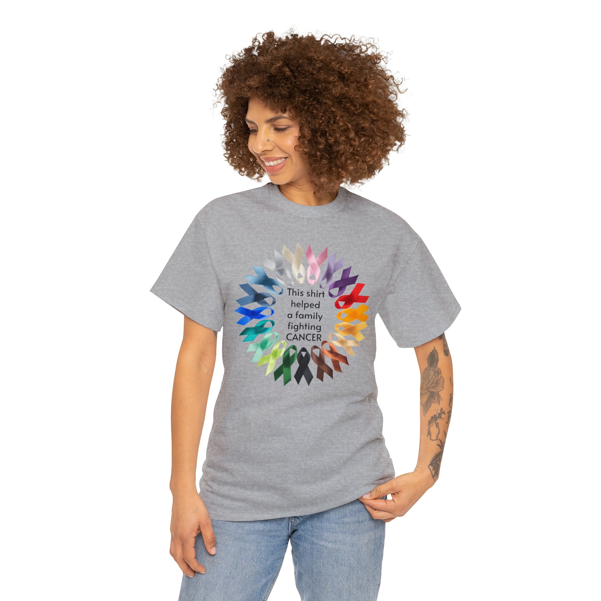 Help Fight Cancer Cotton Tee