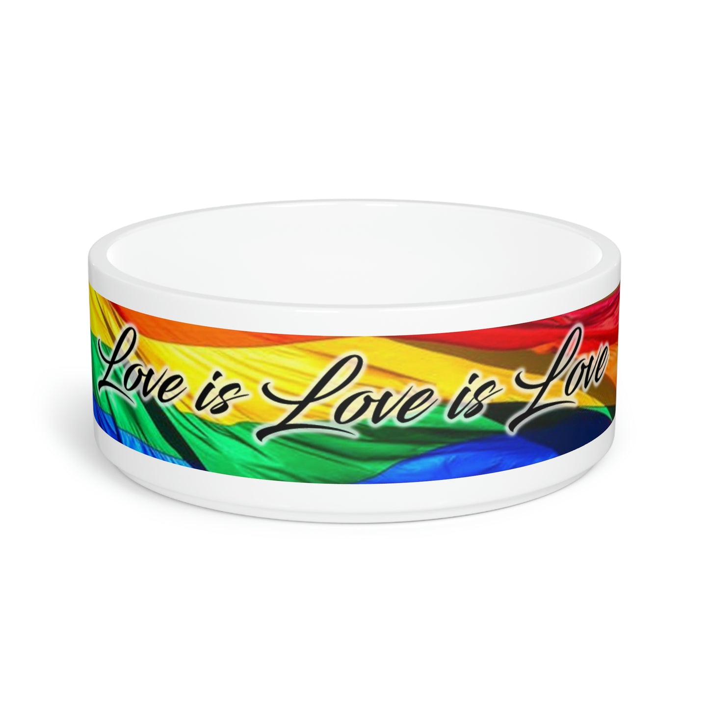 Love is Love is Love Pet Bowl