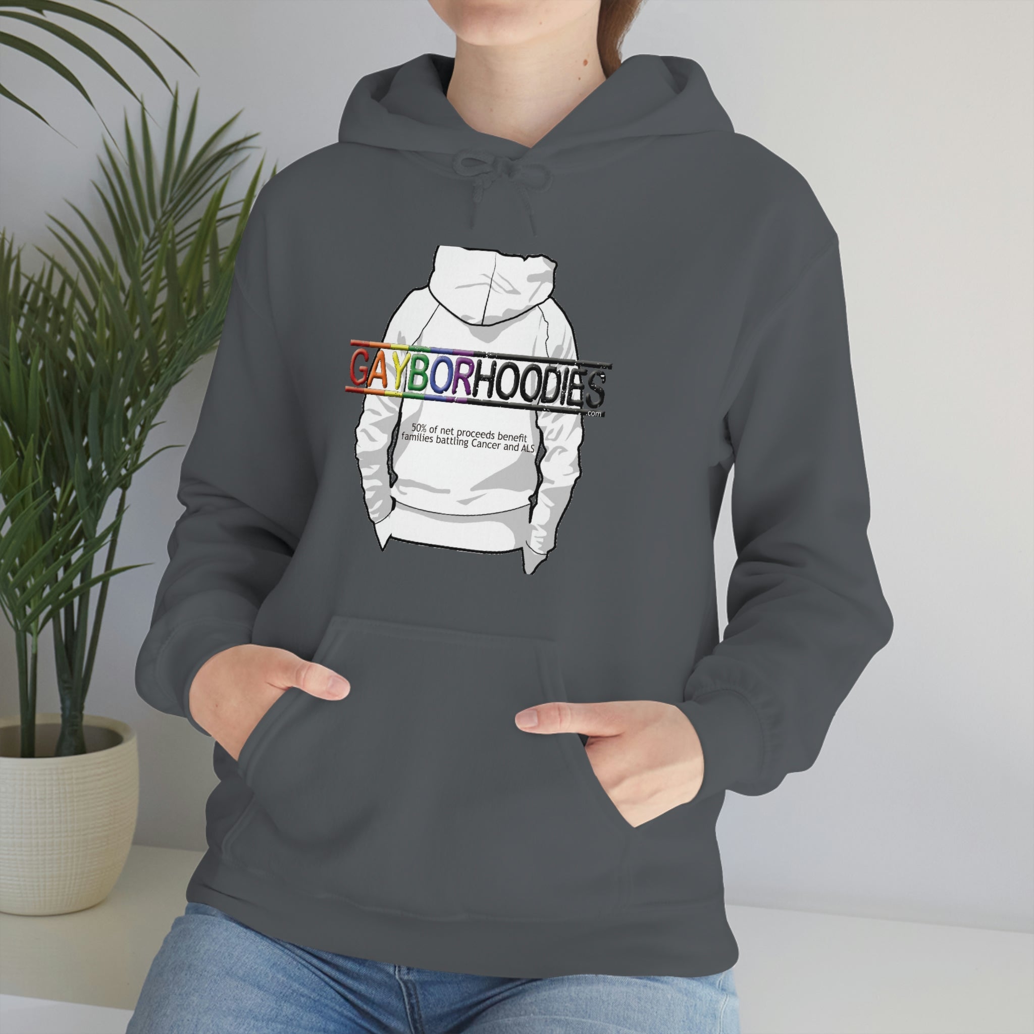 GAYBORHOODIES Logo2 Heavy Blend™ Hoodie