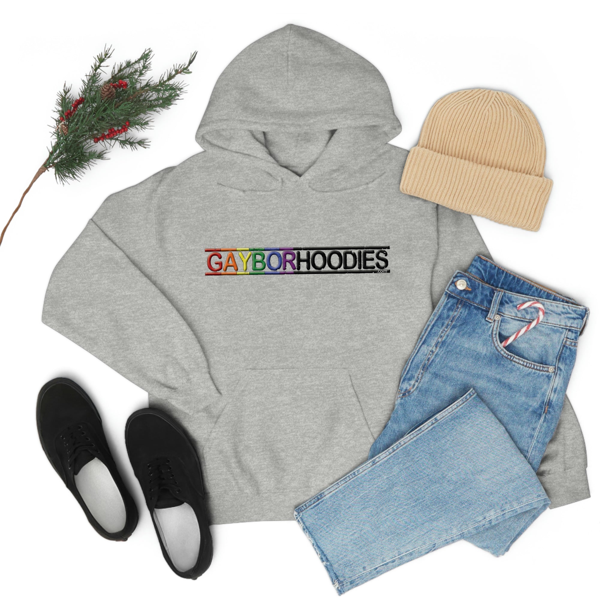 GAYBORHOODIES Logo1 Heavy Blend™ Hoodie