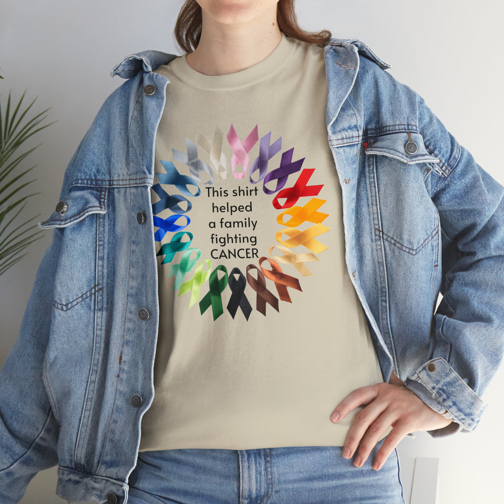 Help Fight Cancer Cotton Tee