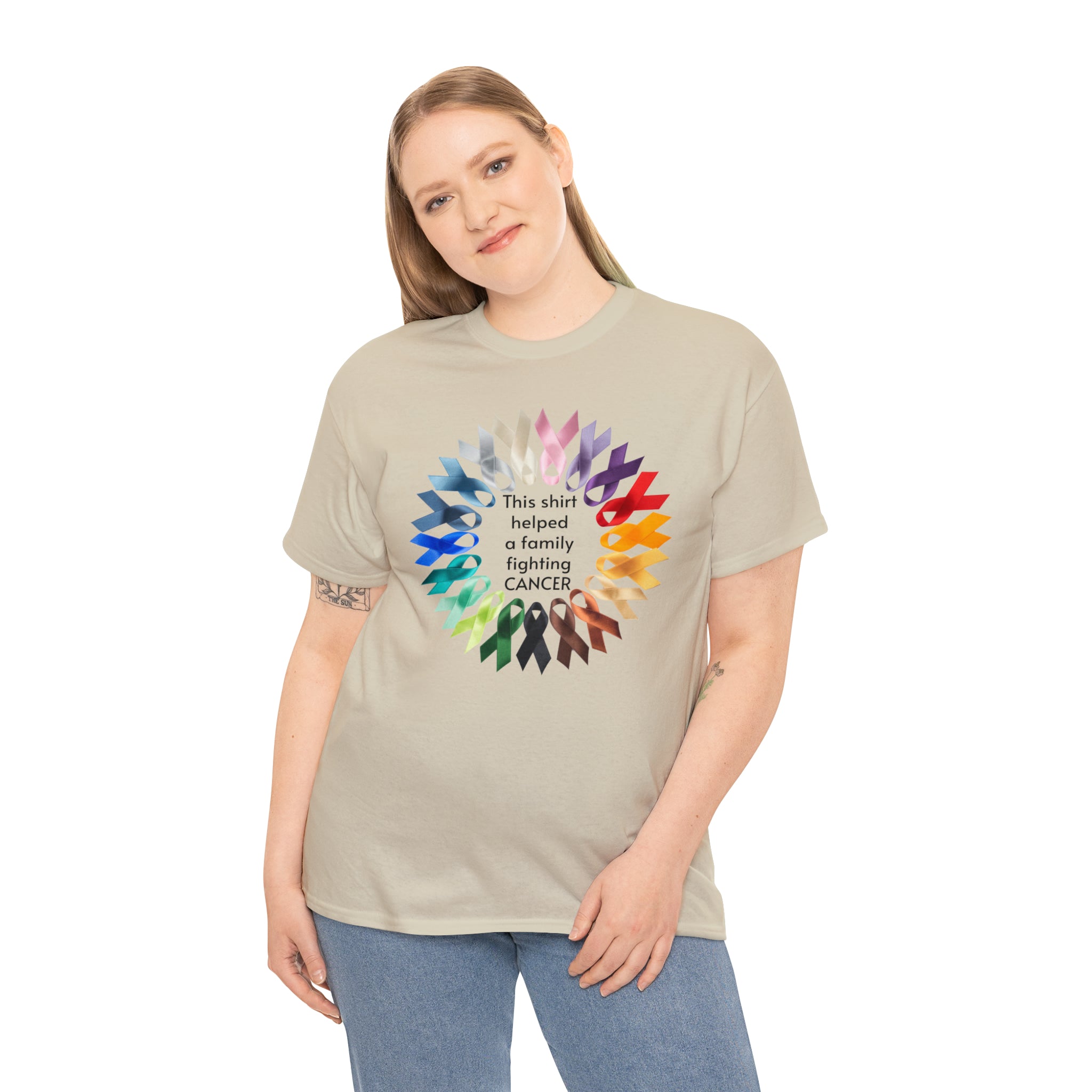 Help Fight Cancer Cotton Tee