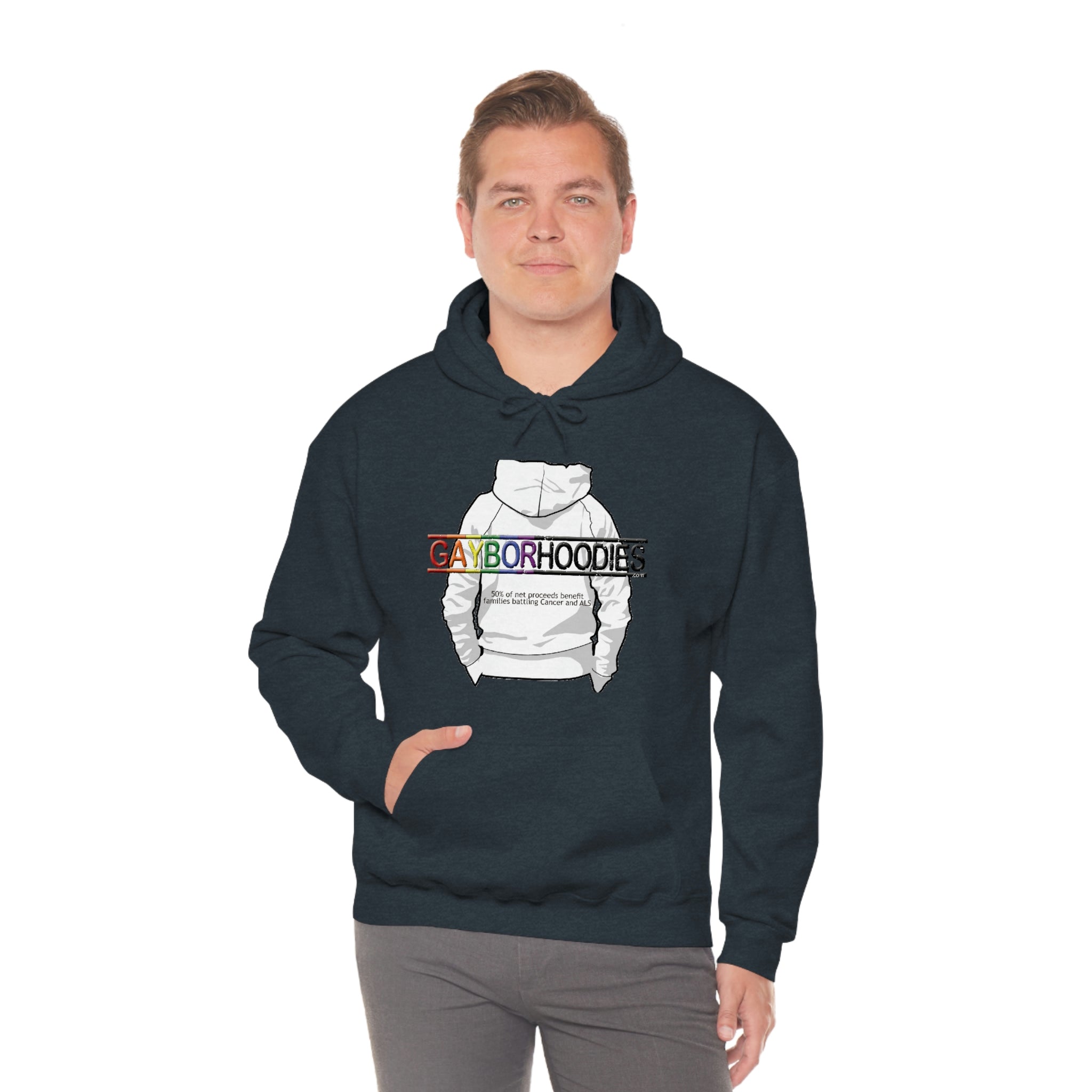 GAYBORHOODIES Logo2 Heavy Blend™ Hoodie