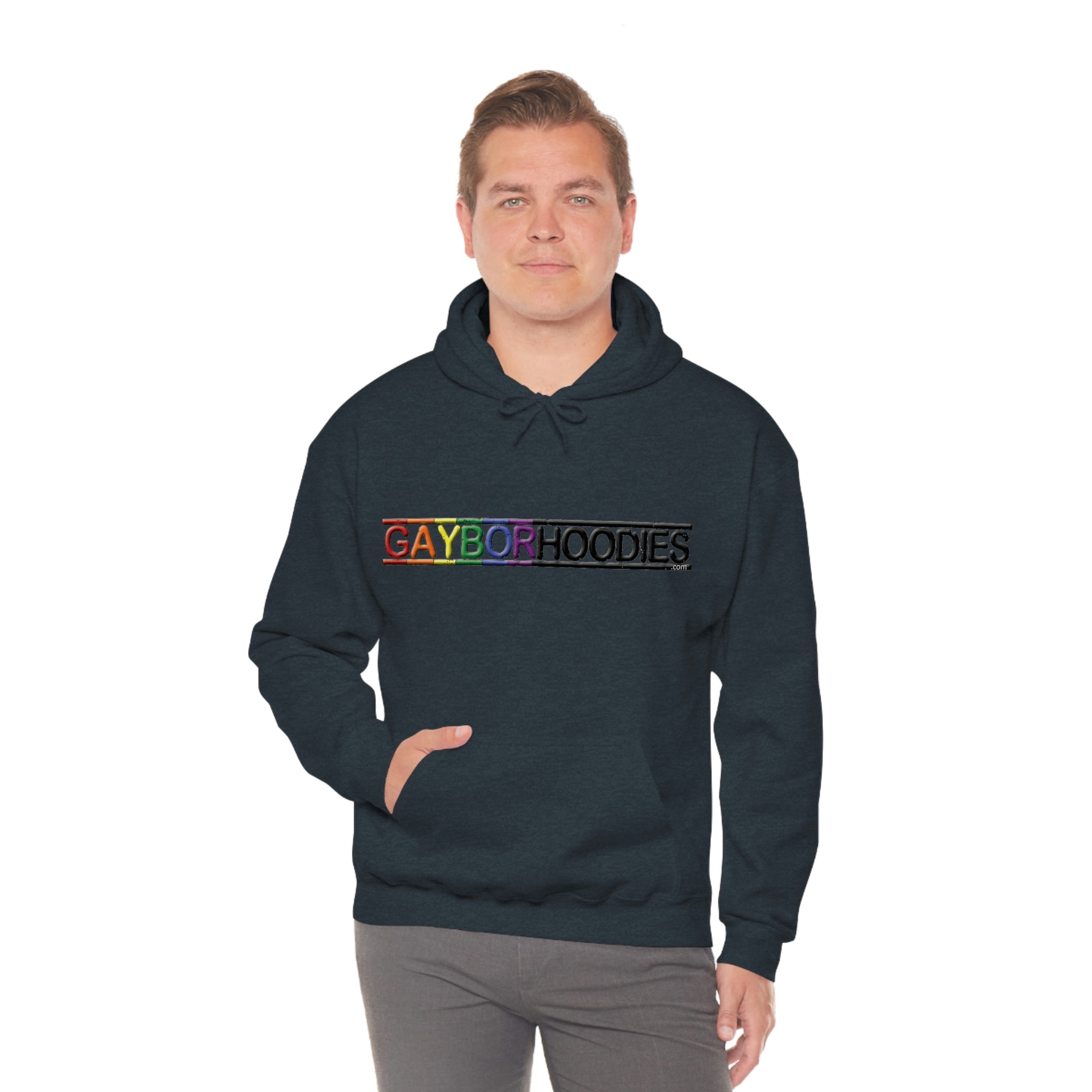 GAYBORHOODIES Logo1 Heavy Blend™ Hoodie