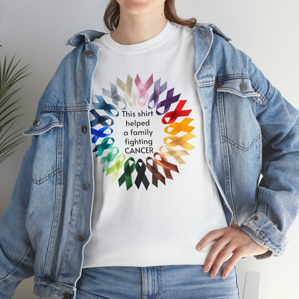 Help Fight Cancer Cotton Tee