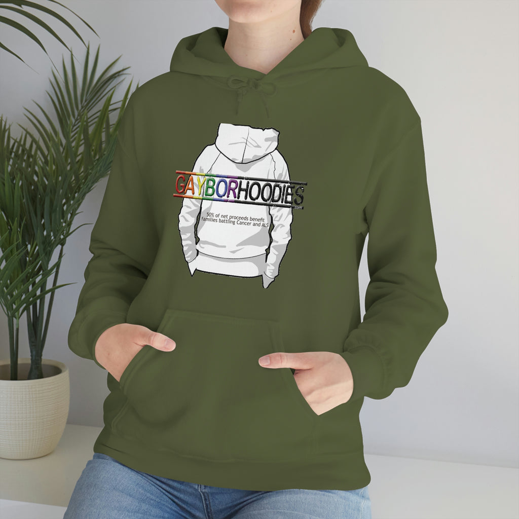 GAYBORHOODIES Logo2 Heavy Blend™ Hoodie